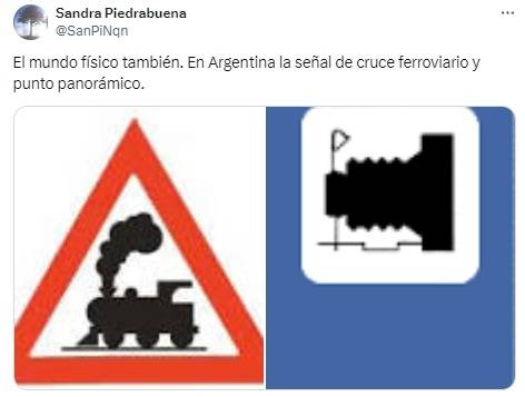 señal, ruta, punto panoramico